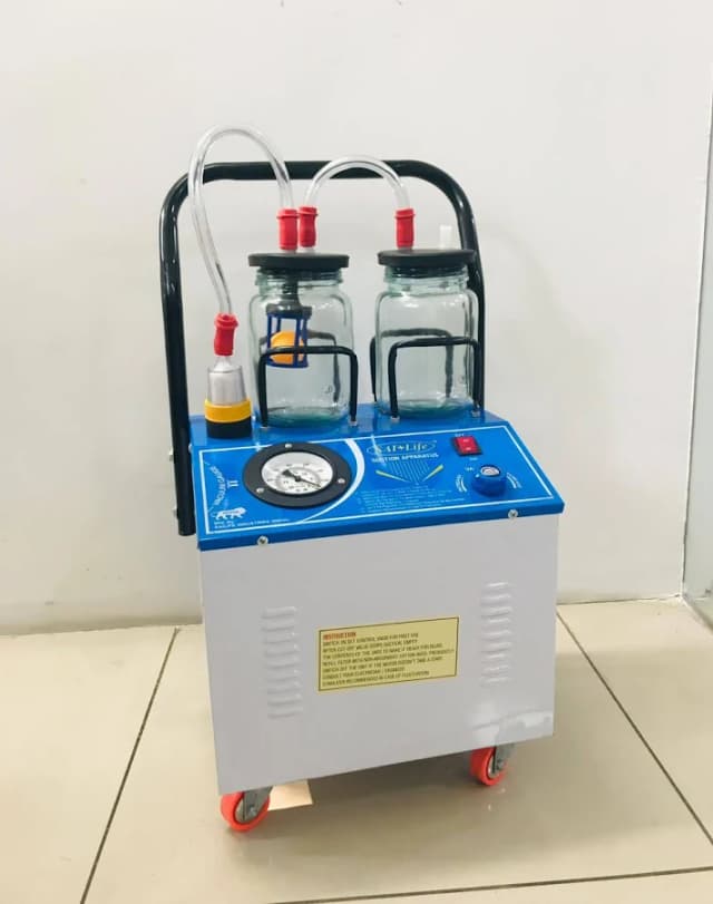 Double Jar Suction Machine